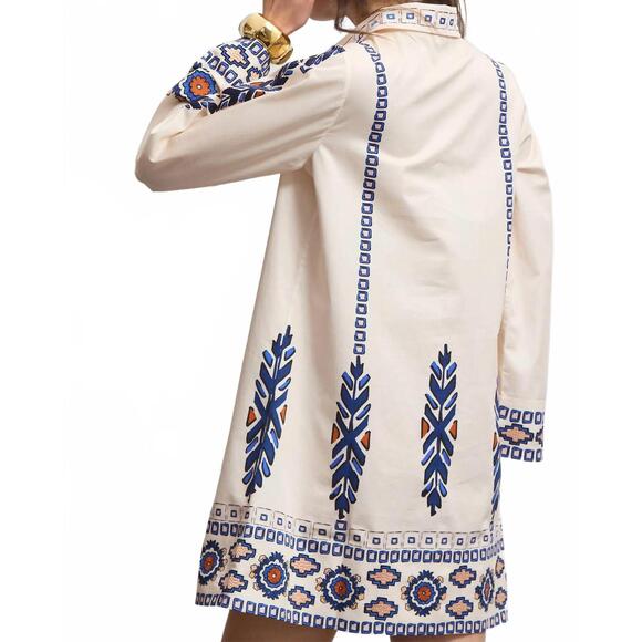 NEW FIGUE jamie dress in medallion tapestry - Picture 5 of 5